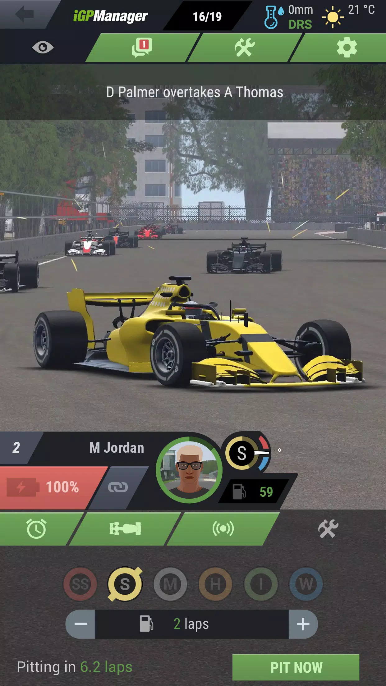 iGP Manager Capture d'écran 2