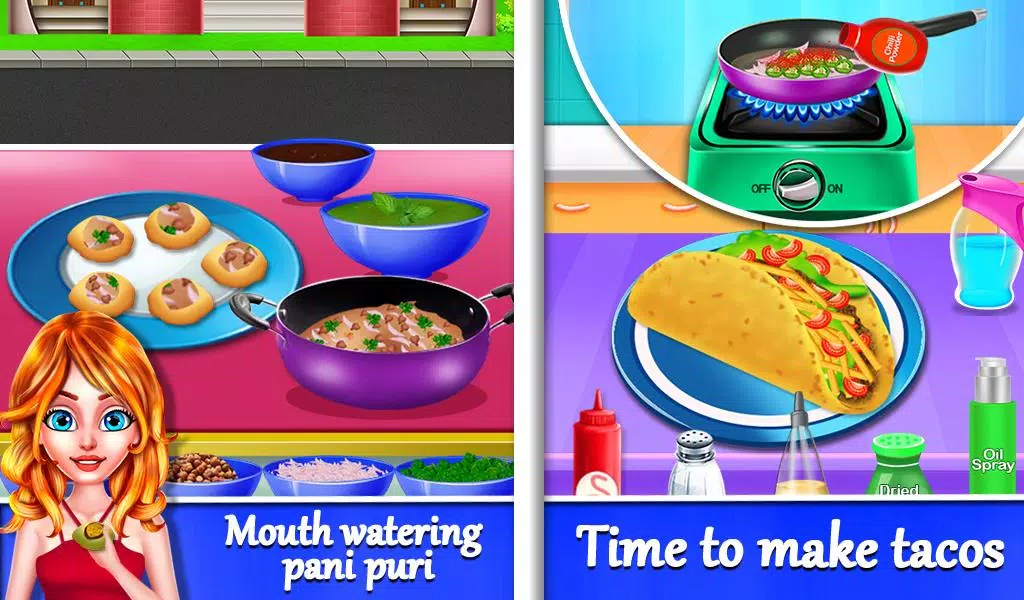 Cooking in Kitchen Food Games スクリーンショット 4