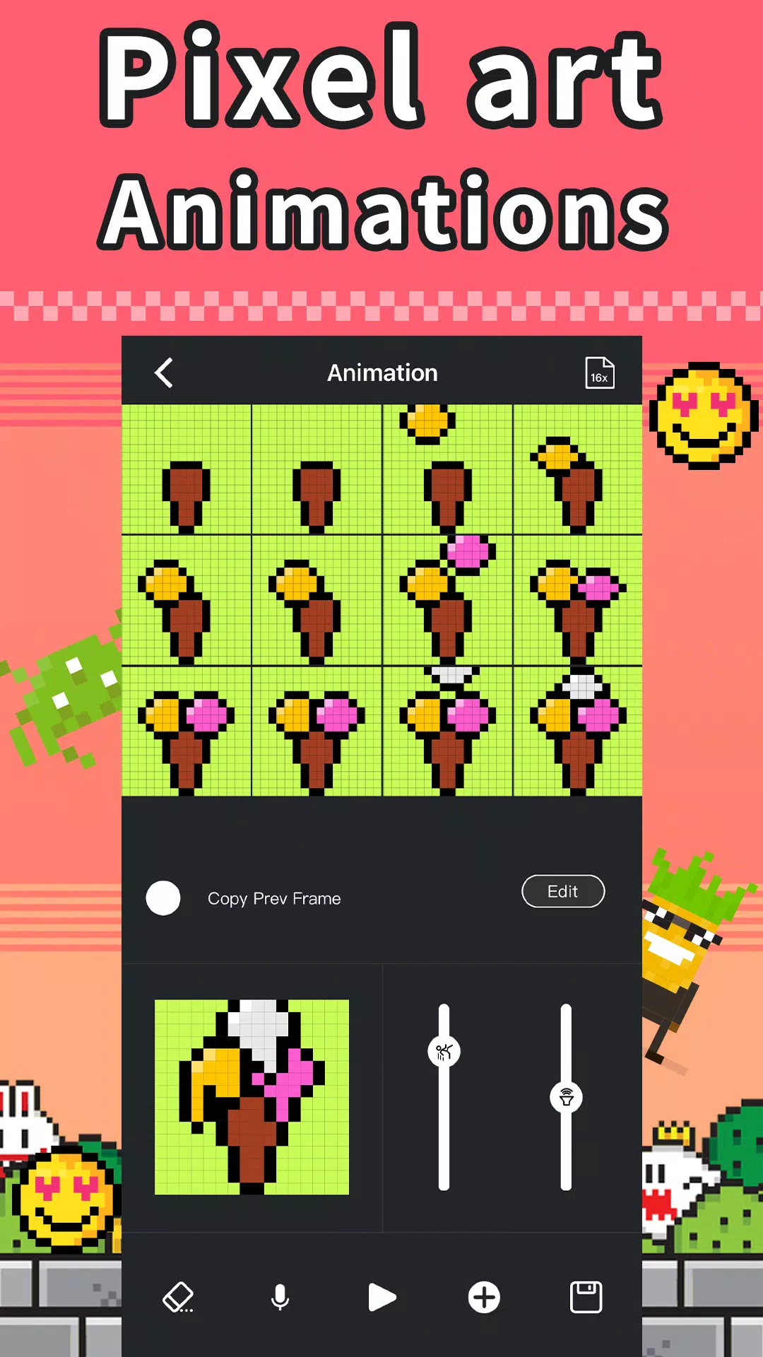 Divoom: pixel art editor Captura de tela 2