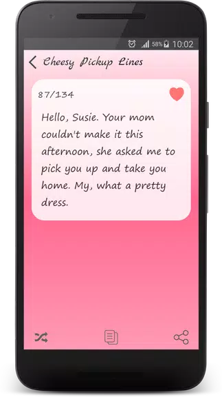 Cheesy Pick Up Lines ภาพหน้าจอ 3