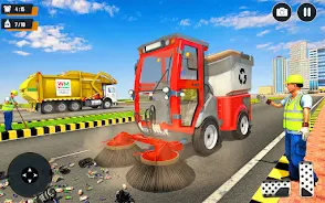 Real Garbage Truck Simulator スクリーンショット 1