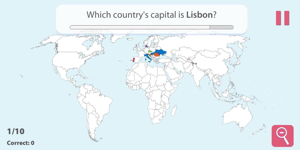 StudyGe - World Geography Quiz應用截圖第4張