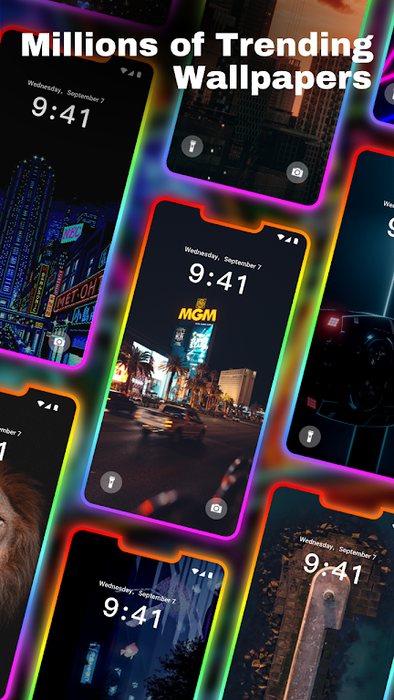 Homescreen: Wallpapers, Themes Tangkapan skrin 3