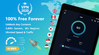 Free VPN Super™ -Fast & Secure Screenshot 2