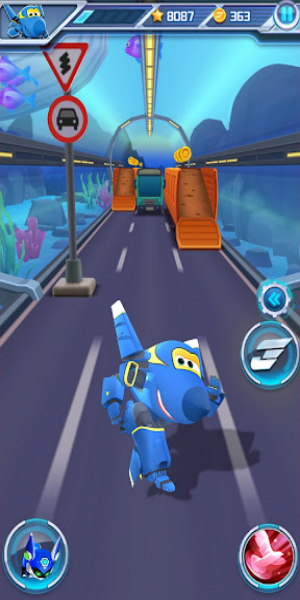 Super Wings : Jett Run Capture d'écran 2