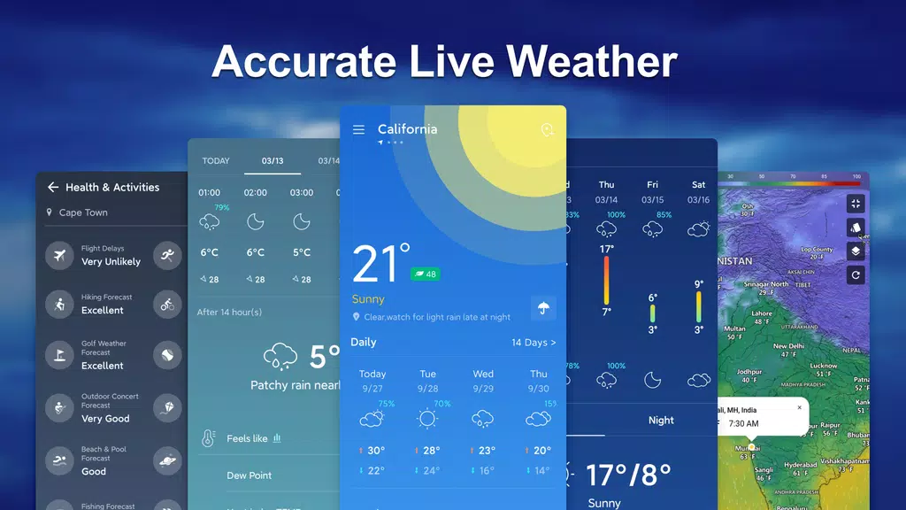 Weather Live: Accurate Weather Screenshot 1