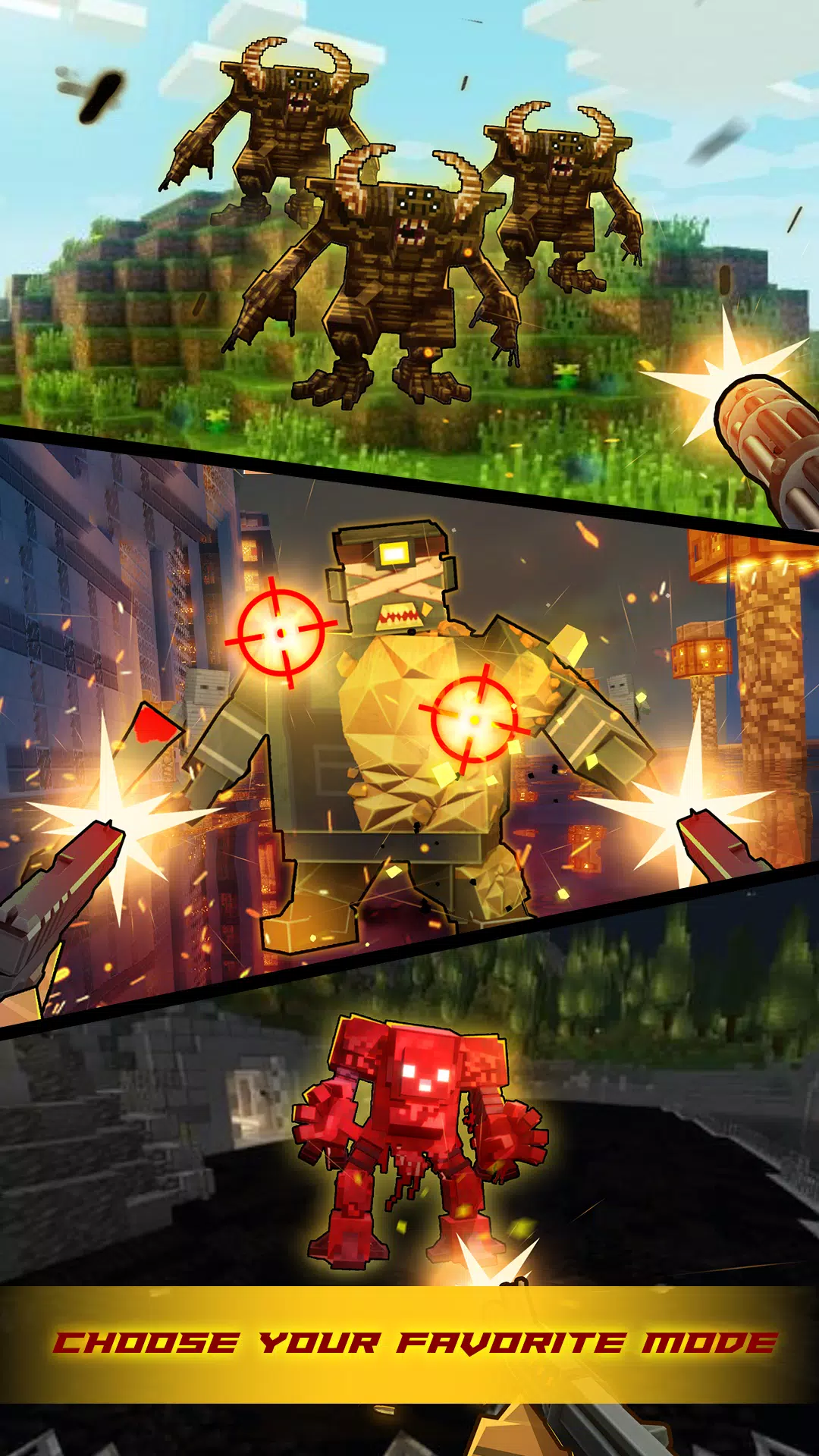Zombie Craft War: Pixel Gun 3D Captura de pantalla 3