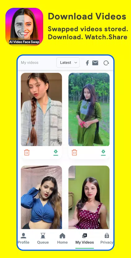 Face Swap AI Video Editor應用截圖第4張