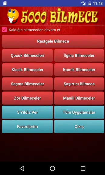 5000 Bilmece Ekran Görüntüsü 1