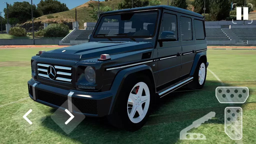 Offroad Mercedes G Car Driver Schermafbeelding 3