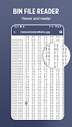 Bin File Opener: Bin Viewer Captura de tela 2