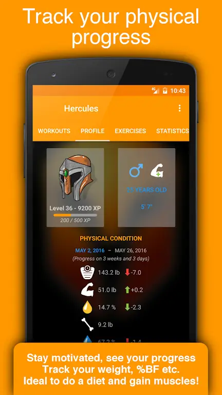 Hercules Workout Screenshot 3