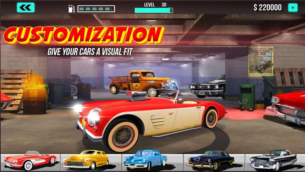 Classic Car Games Race America Mod Captura de pantalla 4