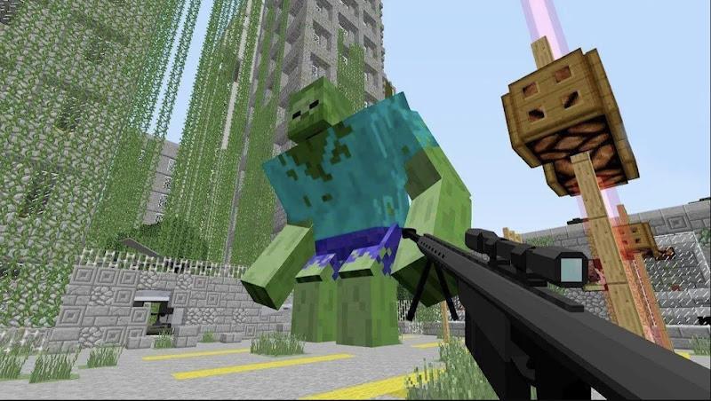 Minecraft: Zombie and Mutant Tangkapan skrin 3