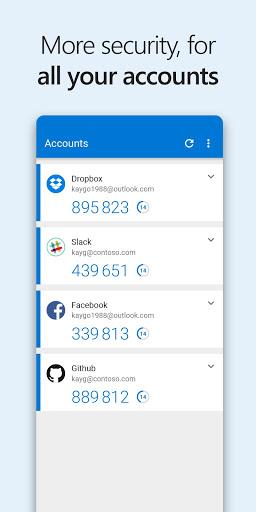 Microsoft Authenticator スクリーンショット 2