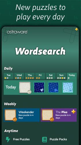 Astraware Wordsearch ဖန်သားပြင်ဓာတ်ပုံ 4