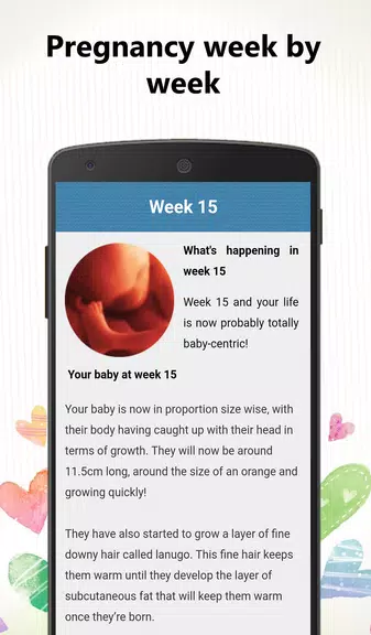 My pregnancy week by week Screenshot 1