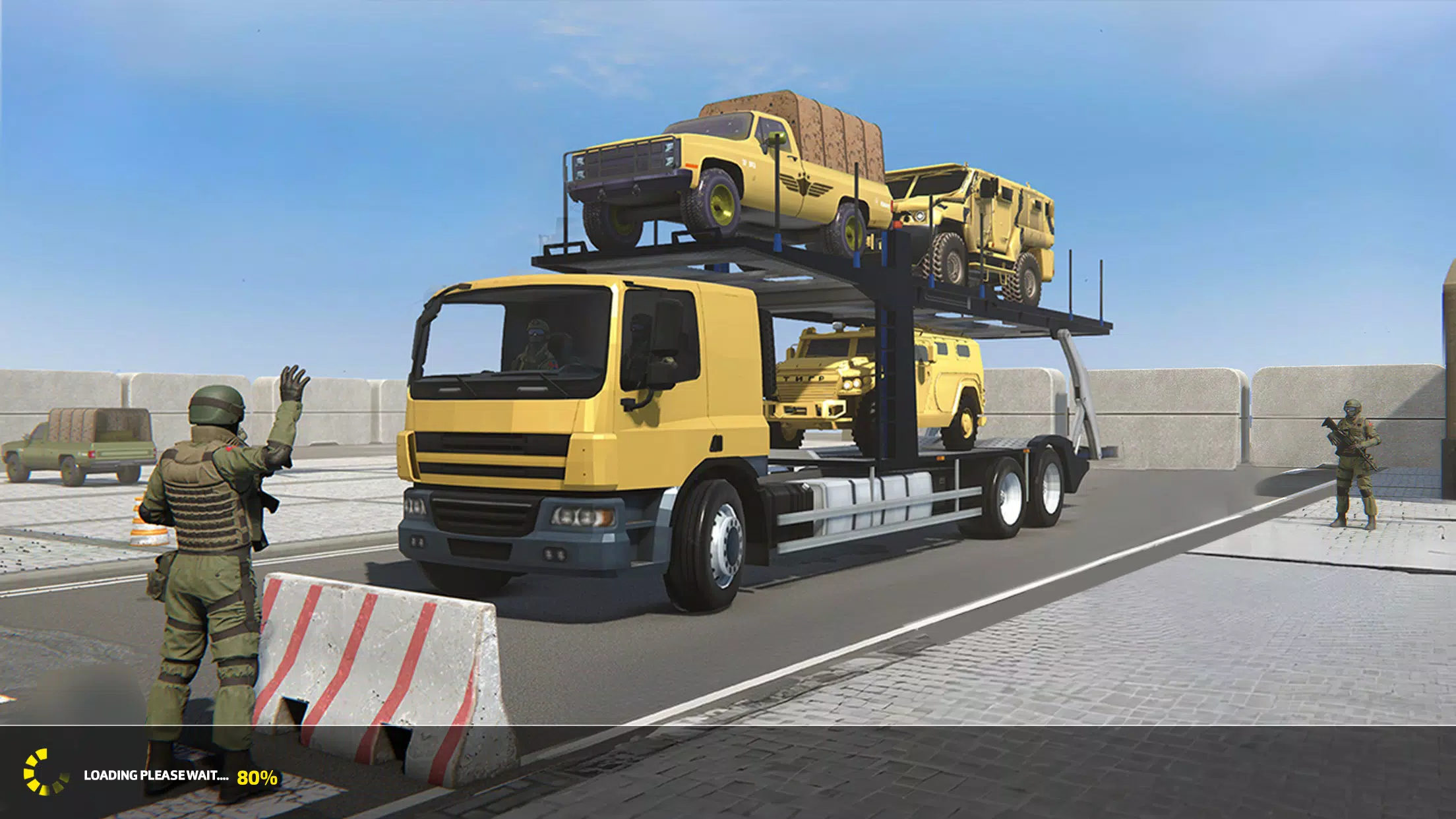 Army Cargo Truck Driving Games スクリーンショット 2