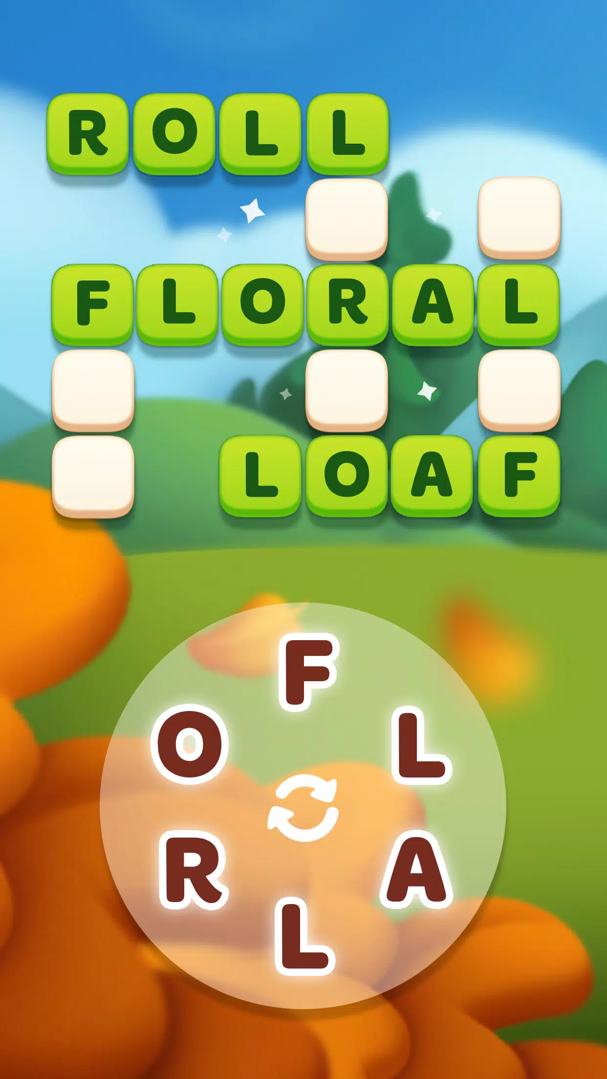 Word Spells: Mots croisés Capture d'écran 1