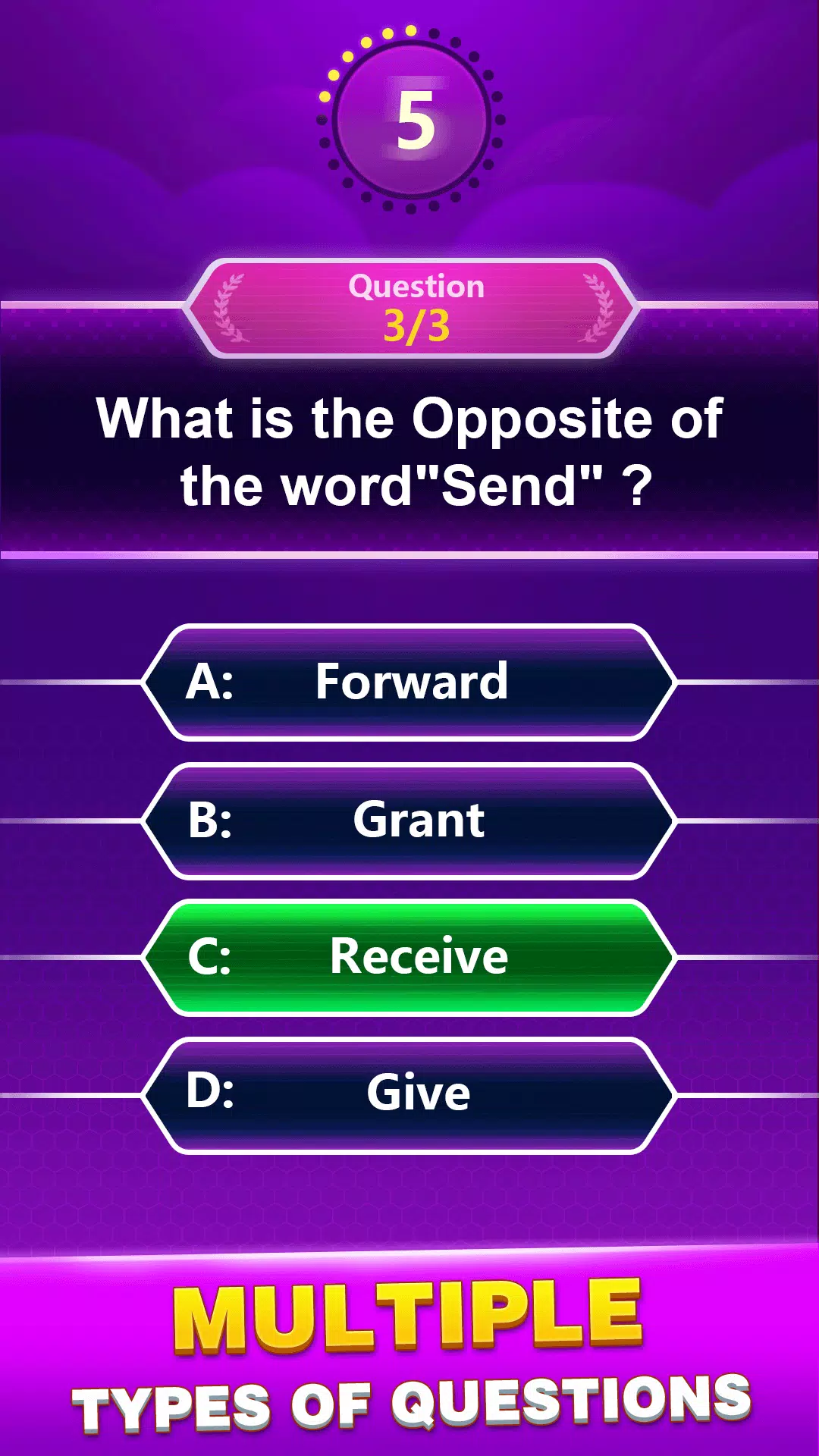 Spelling Quiz - Word Trivia 스크린샷 3