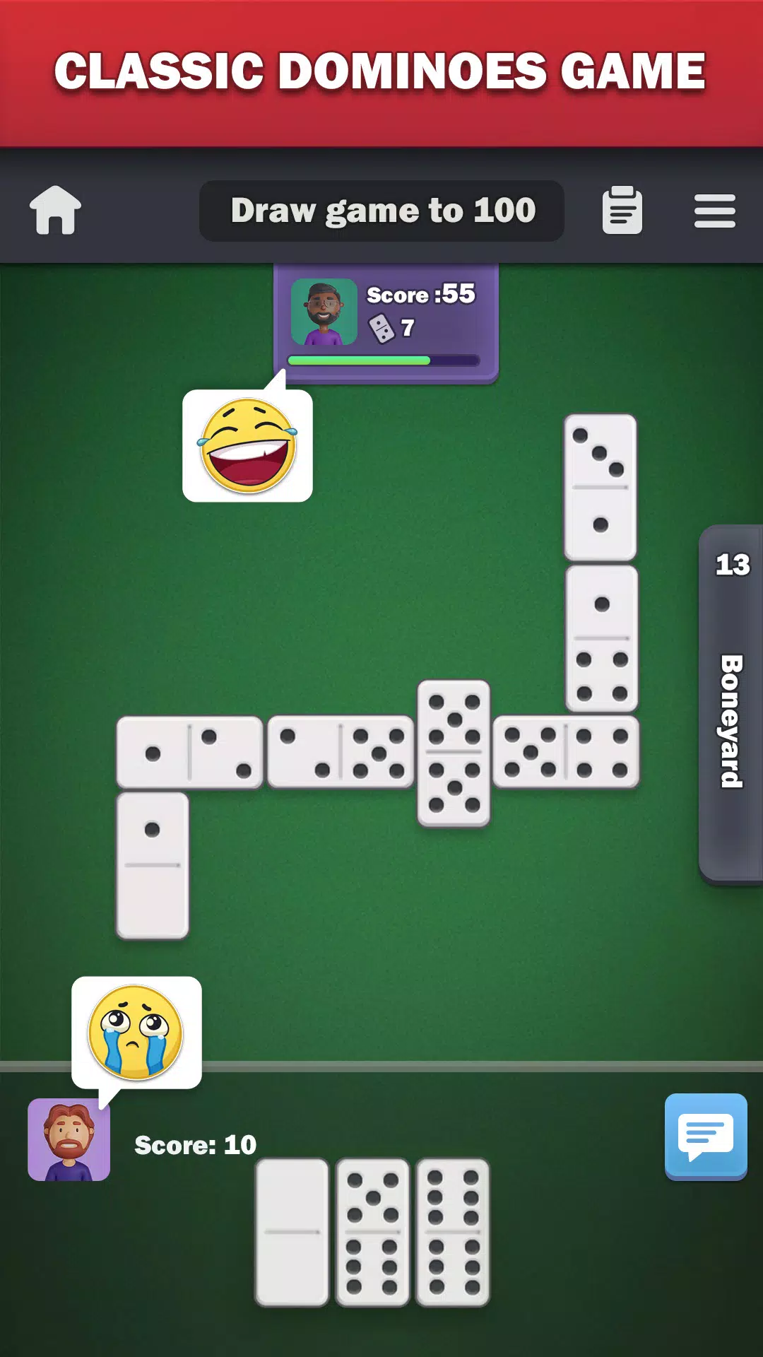 Schermata Dominoes online - play Domino! 1