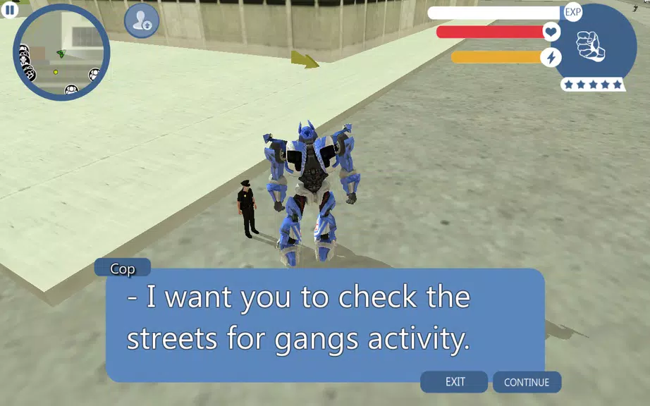 Supercar Robot Screenshot 1