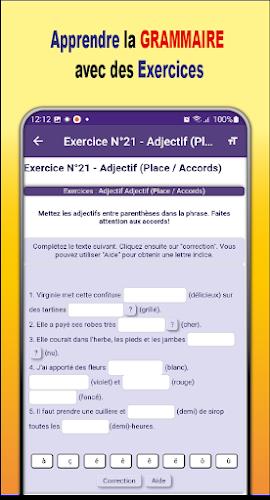 Grammaire Français + Exercices स्क्रीनशॉट 4