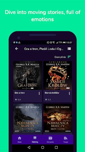 Audioteka: Audiobooki/Podcasty應用截圖第3張