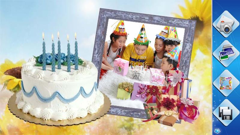 Birthday Frames 스크린샷 2