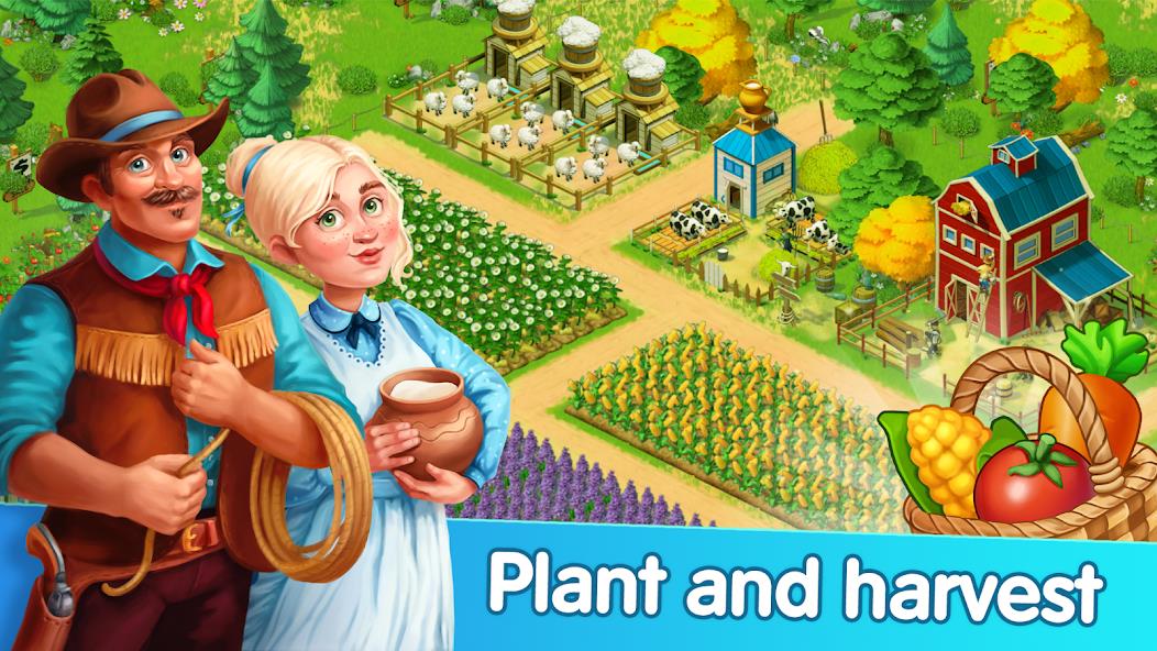 Homesteads: Dream Farm Mod Tangkapan skrin 2