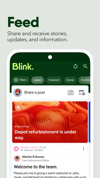 Blink - The Frontline App Screenshot 3