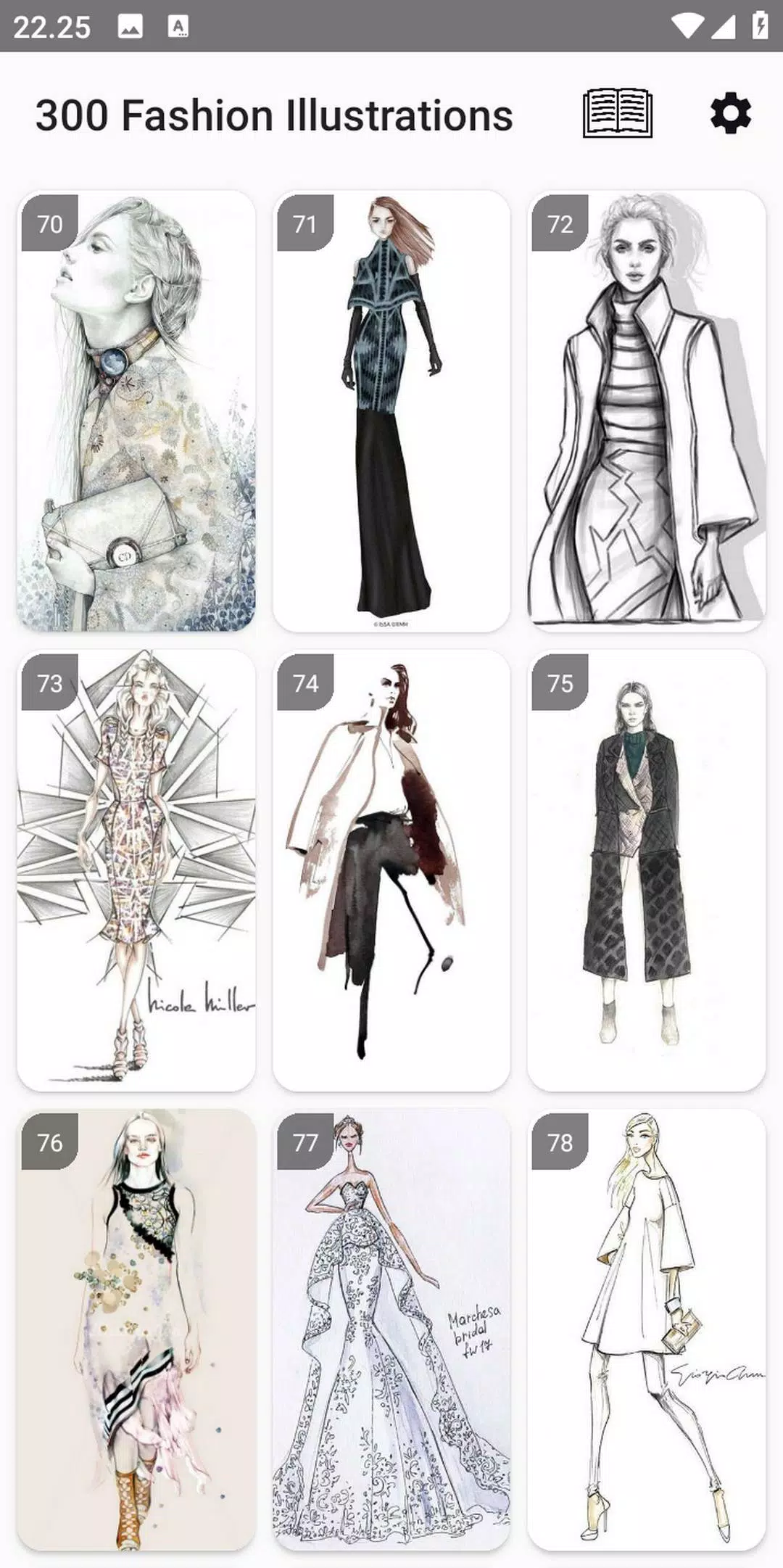 300 Fashion Illustrations Captura de pantalla 4