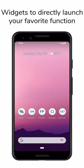 Quick Percentage Calculator スクリーンショット 2