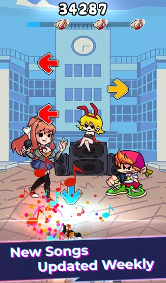 FNF Music Shoot: Waifu Battle Capture d'écran 2