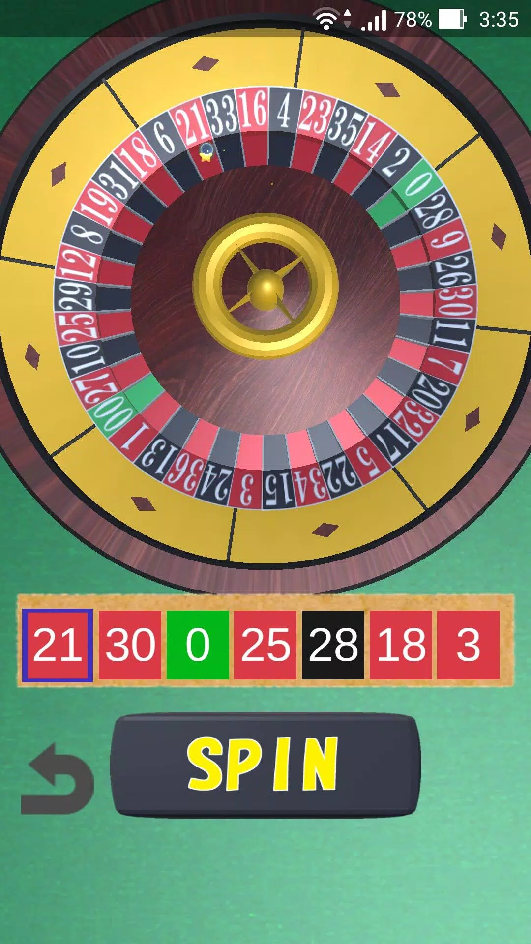 Roulette Wheel应用截图第2张