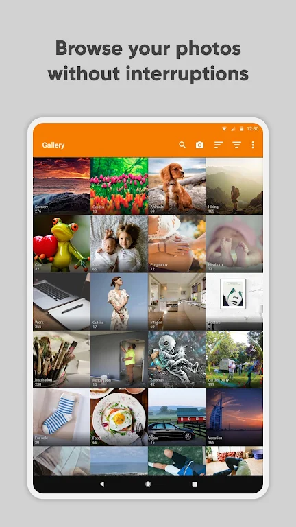 Schermata Simple Gallery Pro Video & Photo Manager & Editor 3