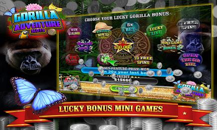 Gorilla Adventure Slots Скриншот 2