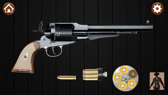 eWeapons Revolver Gun Sim Guns Mod Schermafbeelding 1