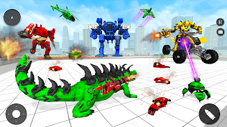 Animal Crocodile Robot Games スクリーンショット 3