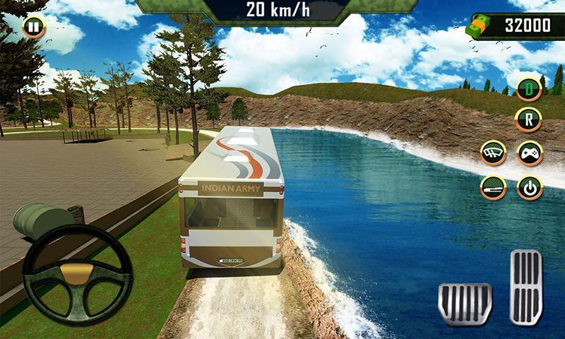 Army Bus Driving Simulator Ảnh chụp màn hình 2