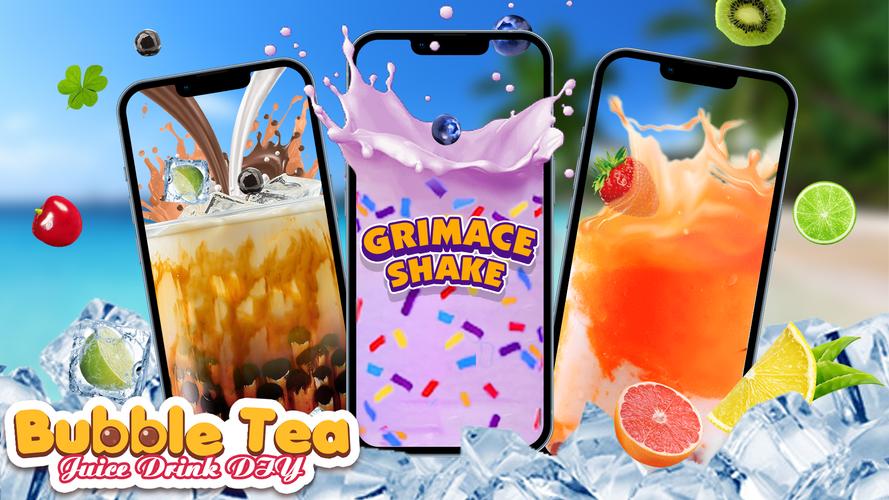 Boba Grimaces Shake Bubble Tea Tangkapan skrin 1