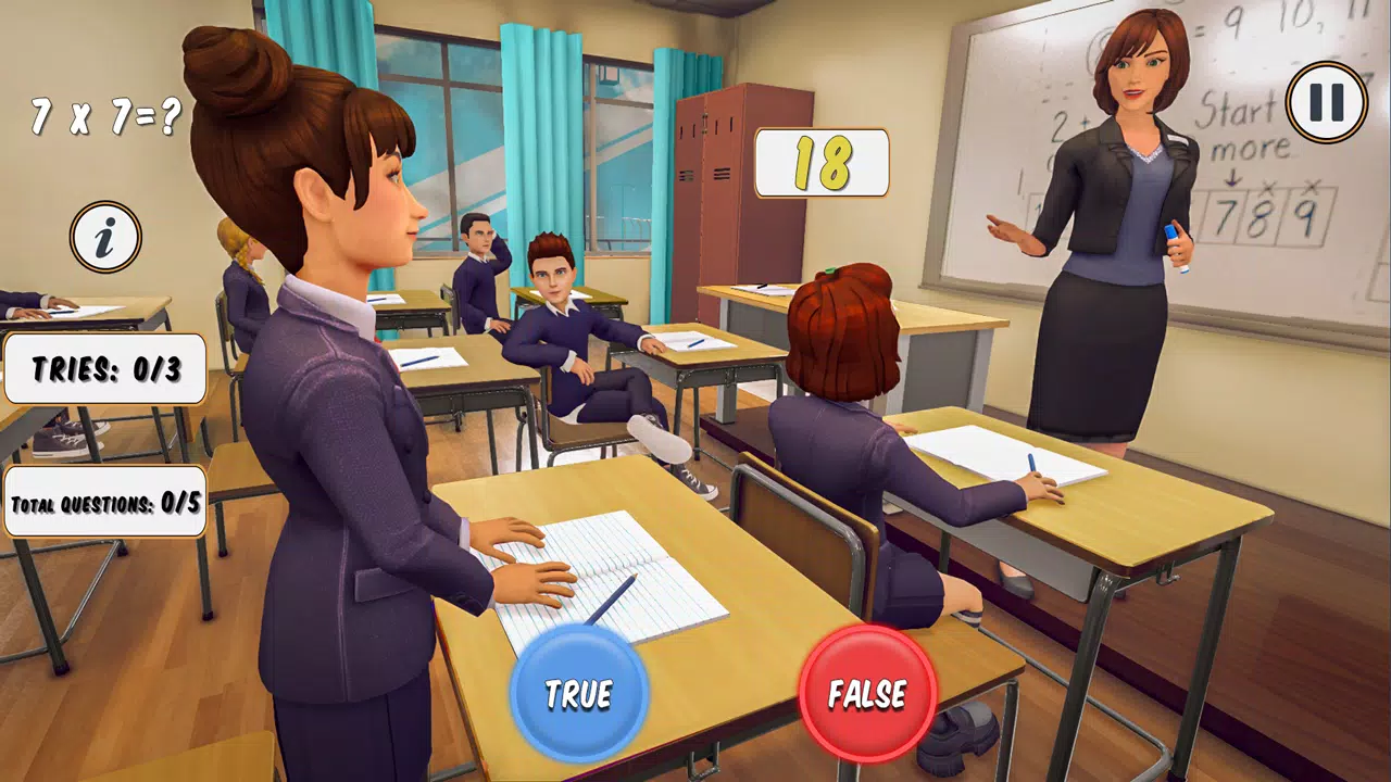 High School Teacher Simulator Schermafbeelding 2