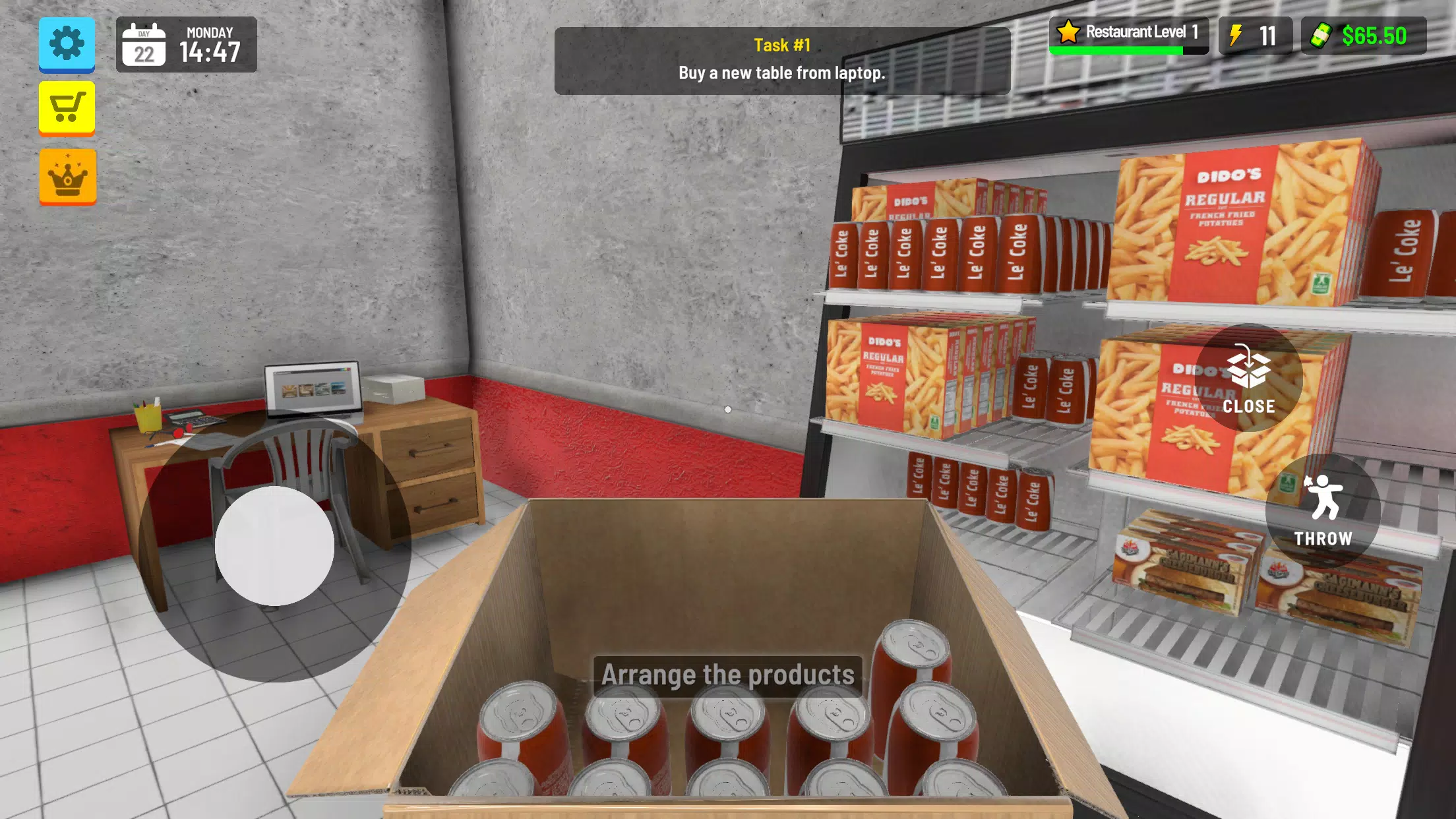 Burger Station Simulator 3D! Ekran Görüntüsü 2