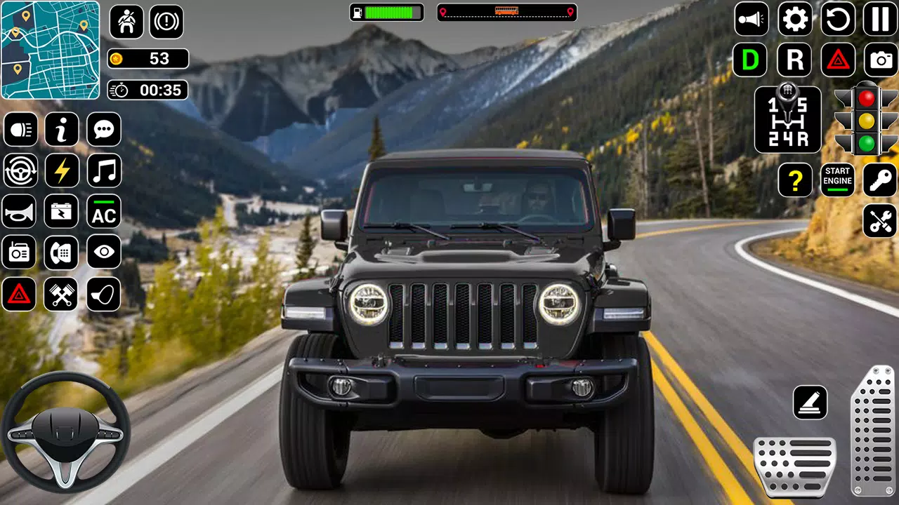 SUV 4x4 Jeep Driving Games 3D Screenshot 1