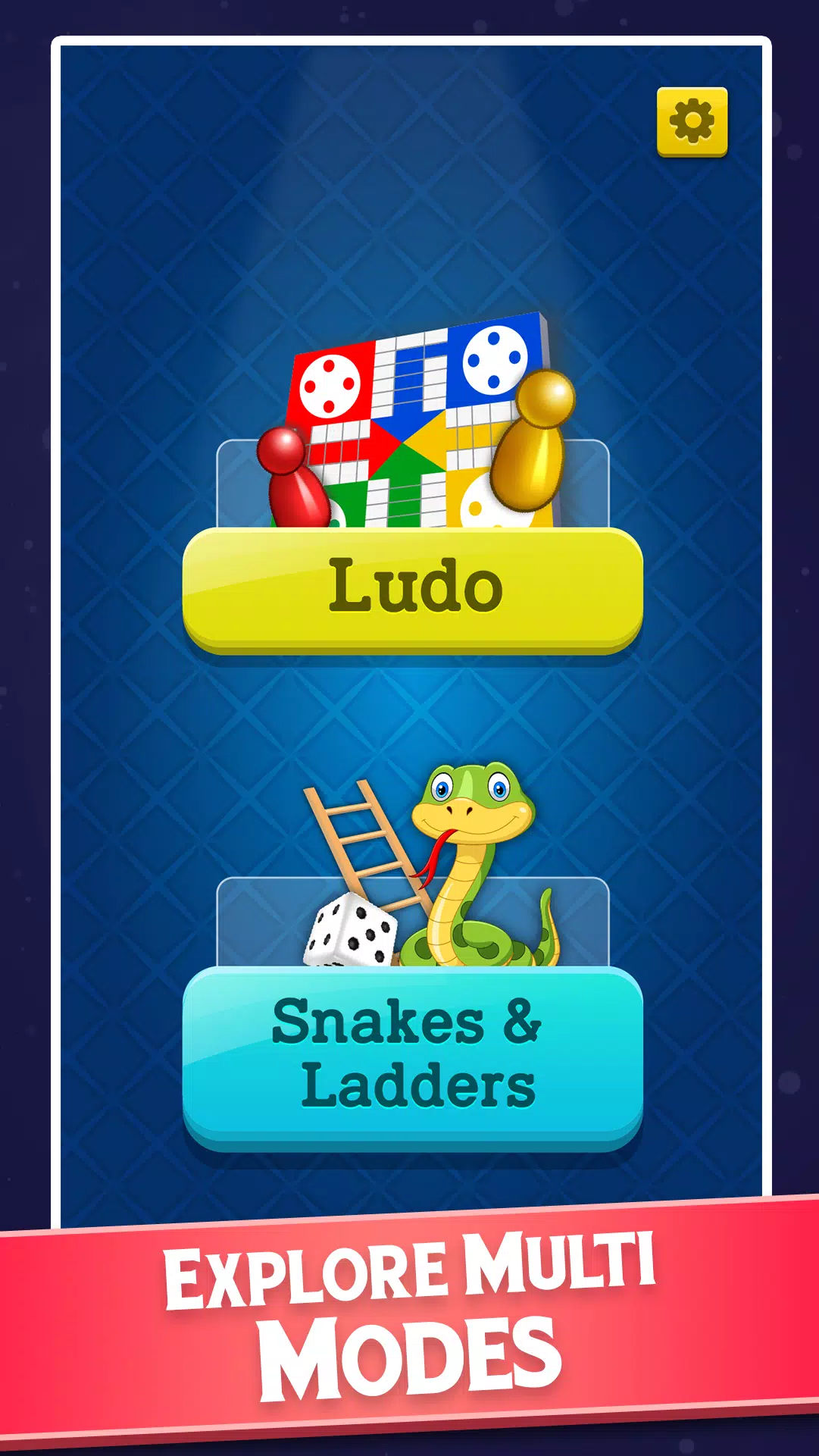 Snakes and Ladders - Ludo Game Captura de pantalla 1