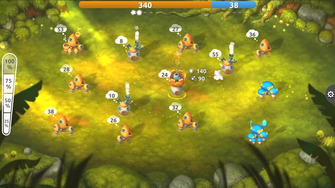 Mushroom Wars 2: RTS Strategy Captura de pantalla 4