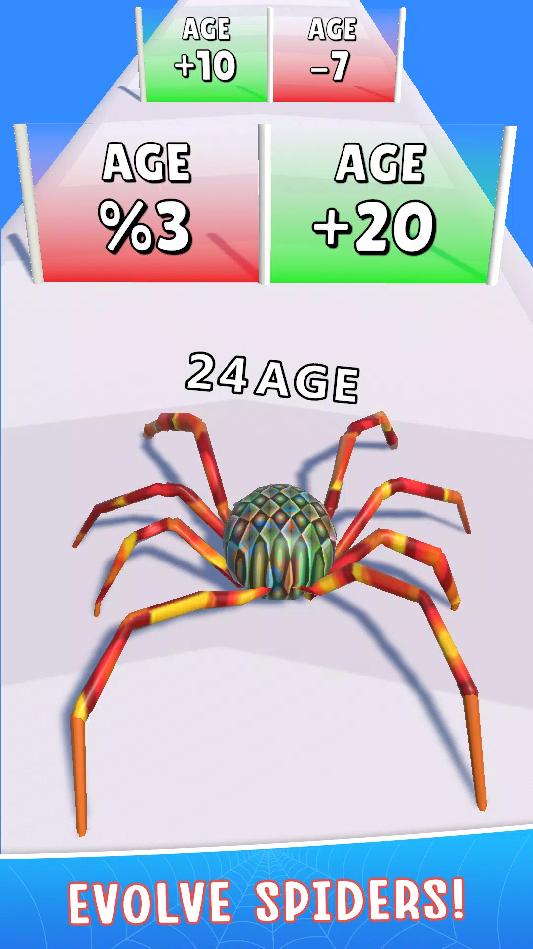 Schermata Spider Run: Spider Evolution 1