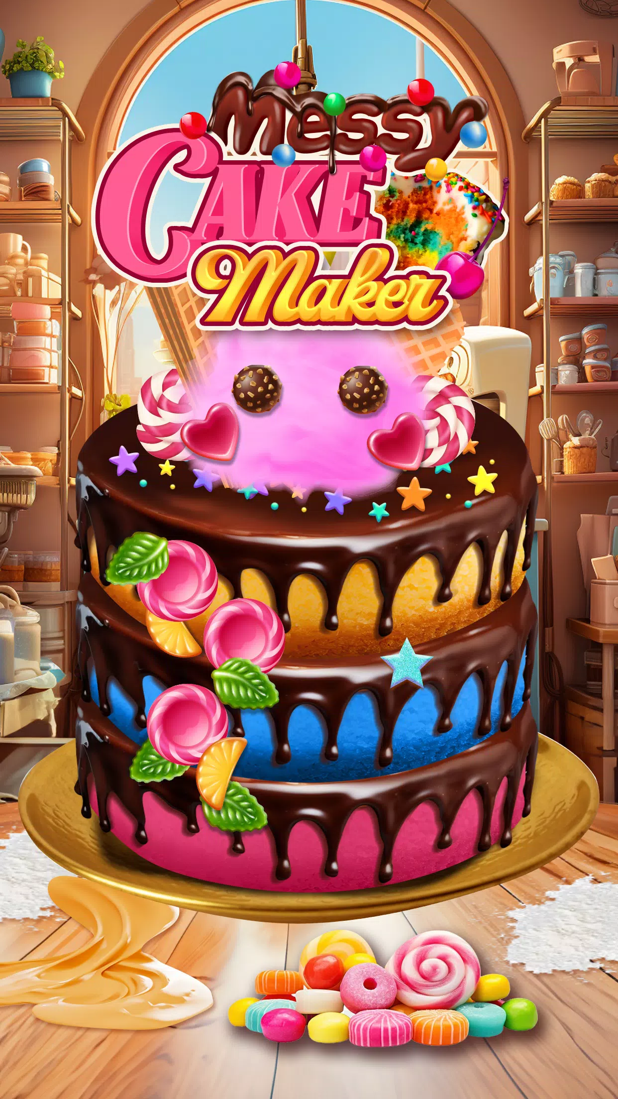 Messy Cake Maker Captura de pantalla 3