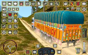 Offroad Cargo Truck Driving 3D Schermafbeelding 1