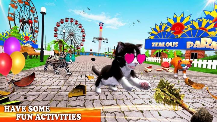 Pet Cat Simulator Cat Games Скриншот 3